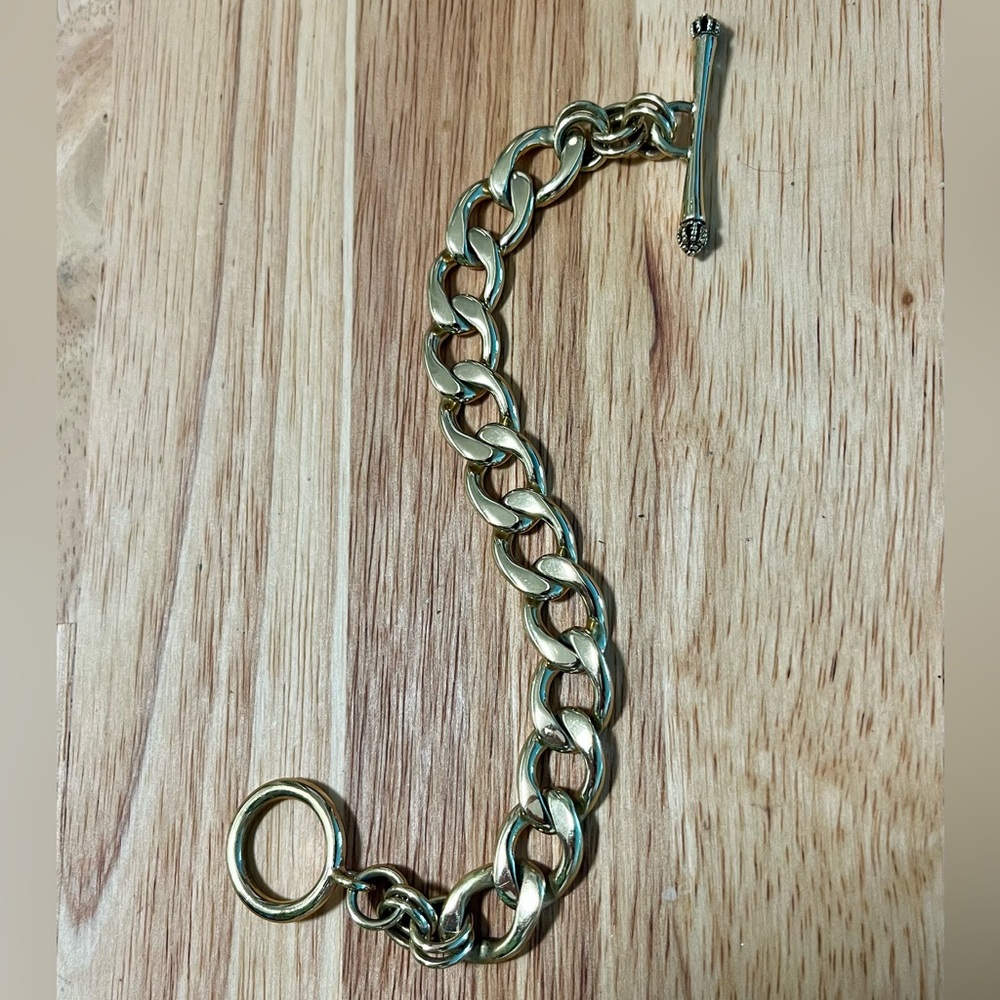 Bold Gold Chain Bracelet